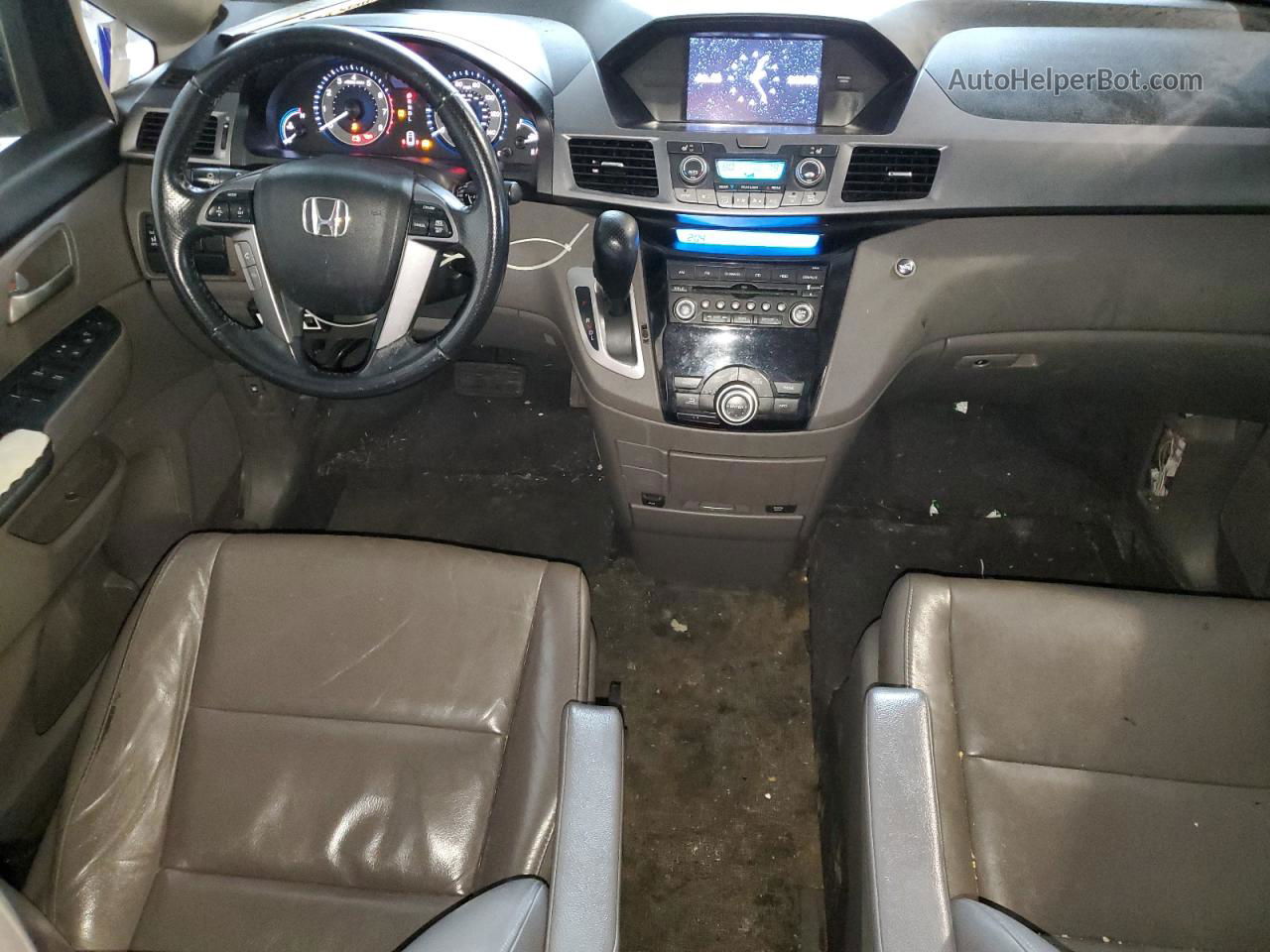 2013 Honda Odyssey Exl Серый vin: 5FNRL5H63DB055019