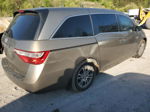 2013 Honda Odyssey Exl Brown vin: 5FNRL5H63DB074301