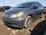 2013 Honda Odyssey Exl Gray vin: 5FNRL5H63DB081863