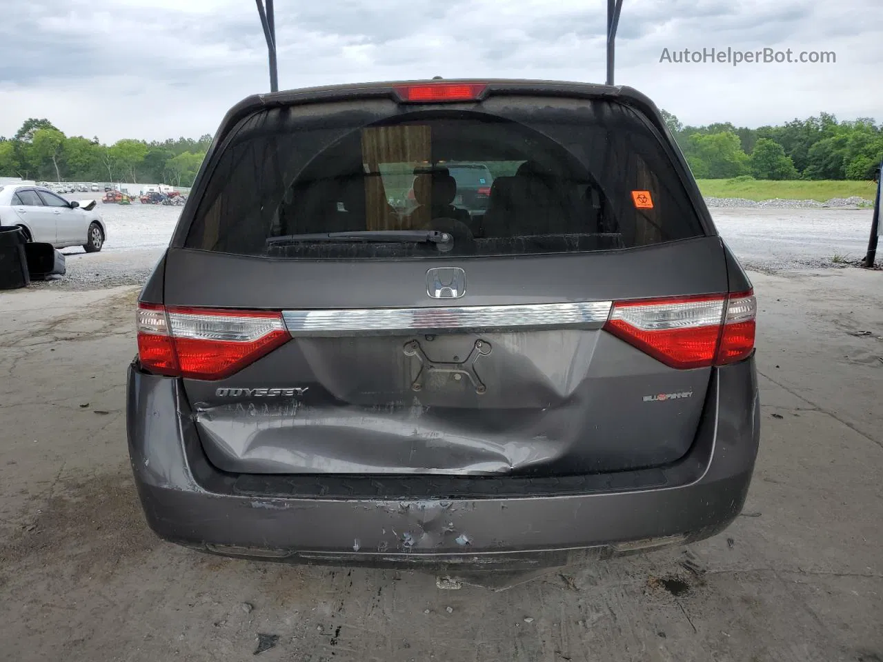 2013 Honda Odyssey Exl Charcoal vin: 5FNRL5H64DB014253