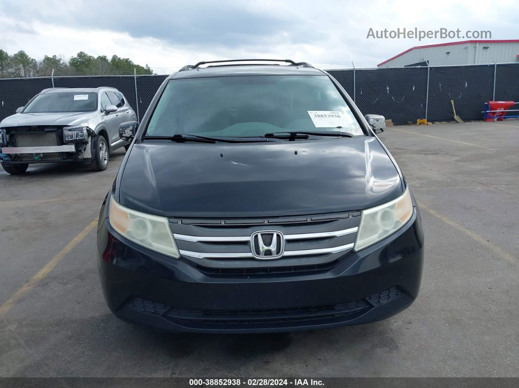 2013 Honda Odyssey Ex-l Black vin: 5FNRL5H64DB040299