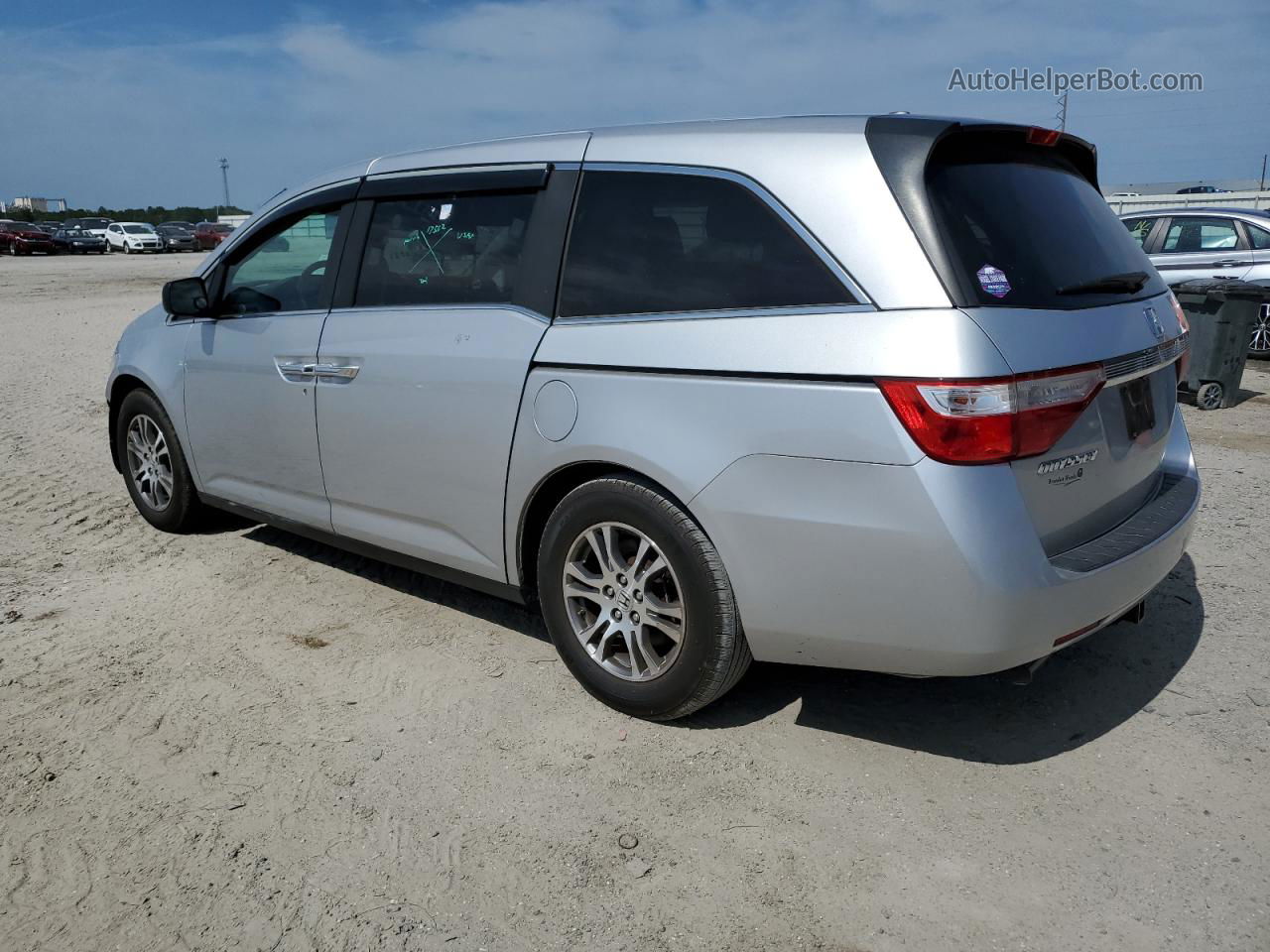 2013 Honda Odyssey Exl Серебряный vin: 5FNRL5H64DB053683