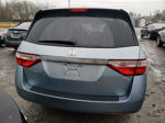 2013 Honda Odyssey Exl Blue vin: 5FNRL5H64DB069379