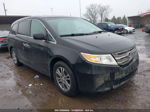 2013 Honda Odyssey Ex-l Black vin: 5FNRL5H64DB073481