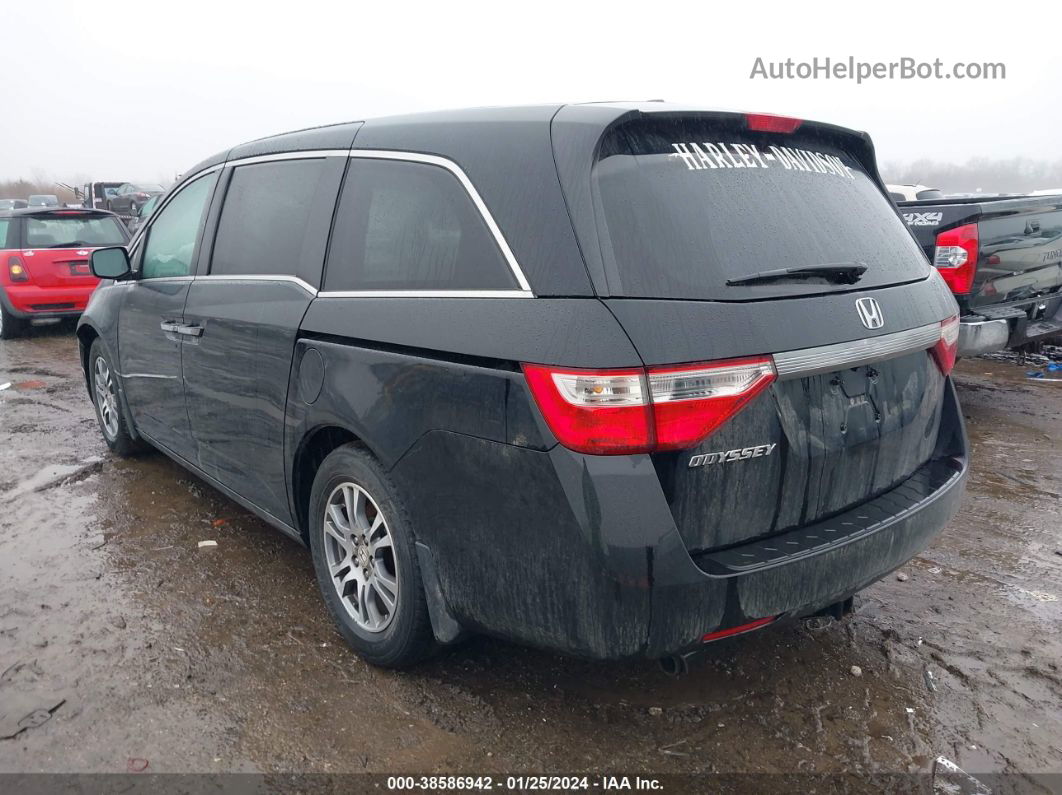 2013 Honda Odyssey Ex-l Black vin: 5FNRL5H64DB073481