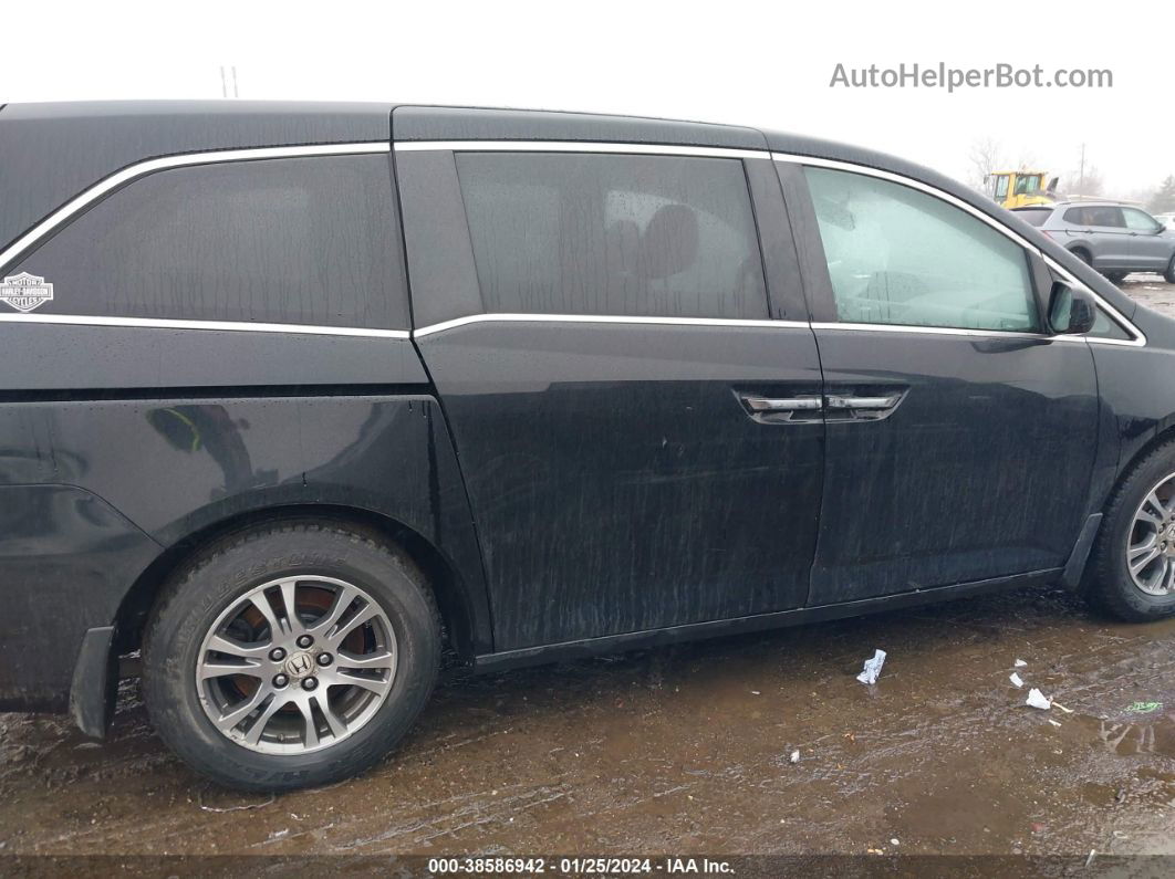 2013 Honda Odyssey Ex-l Черный vin: 5FNRL5H64DB073481