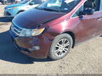 2013 Honda Odyssey Ex-l Maroon vin: 5FNRL5H65DB023897