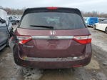 2013 Honda Odyssey Exl Бордовый vin: 5FNRL5H65DB030316