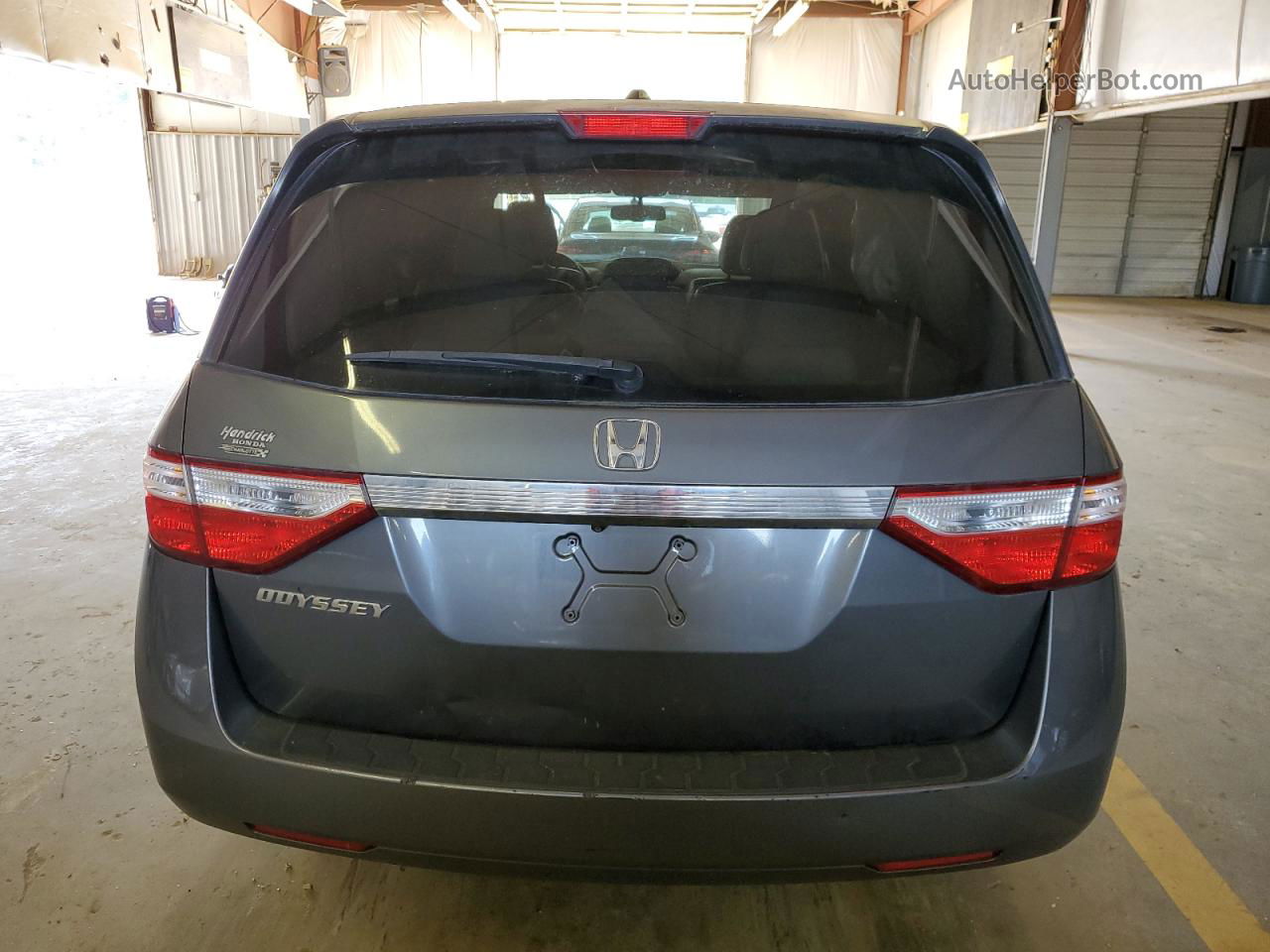 2013 Honda Odyssey Exl Gray vin: 5FNRL5H65DB034544