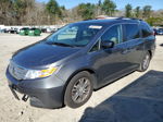 2013 Honda Odyssey Exl Gray vin: 5FNRL5H65DB046080