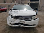 2013 Honda Odyssey Exl White vin: 5FNRL5H65DB048184