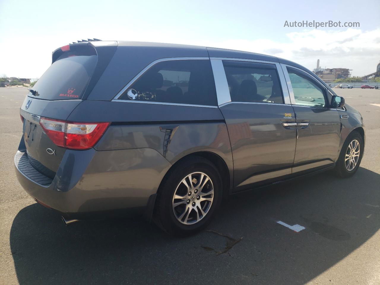 2013 Honda Odyssey Exl Угольный vin: 5FNRL5H65DB050730