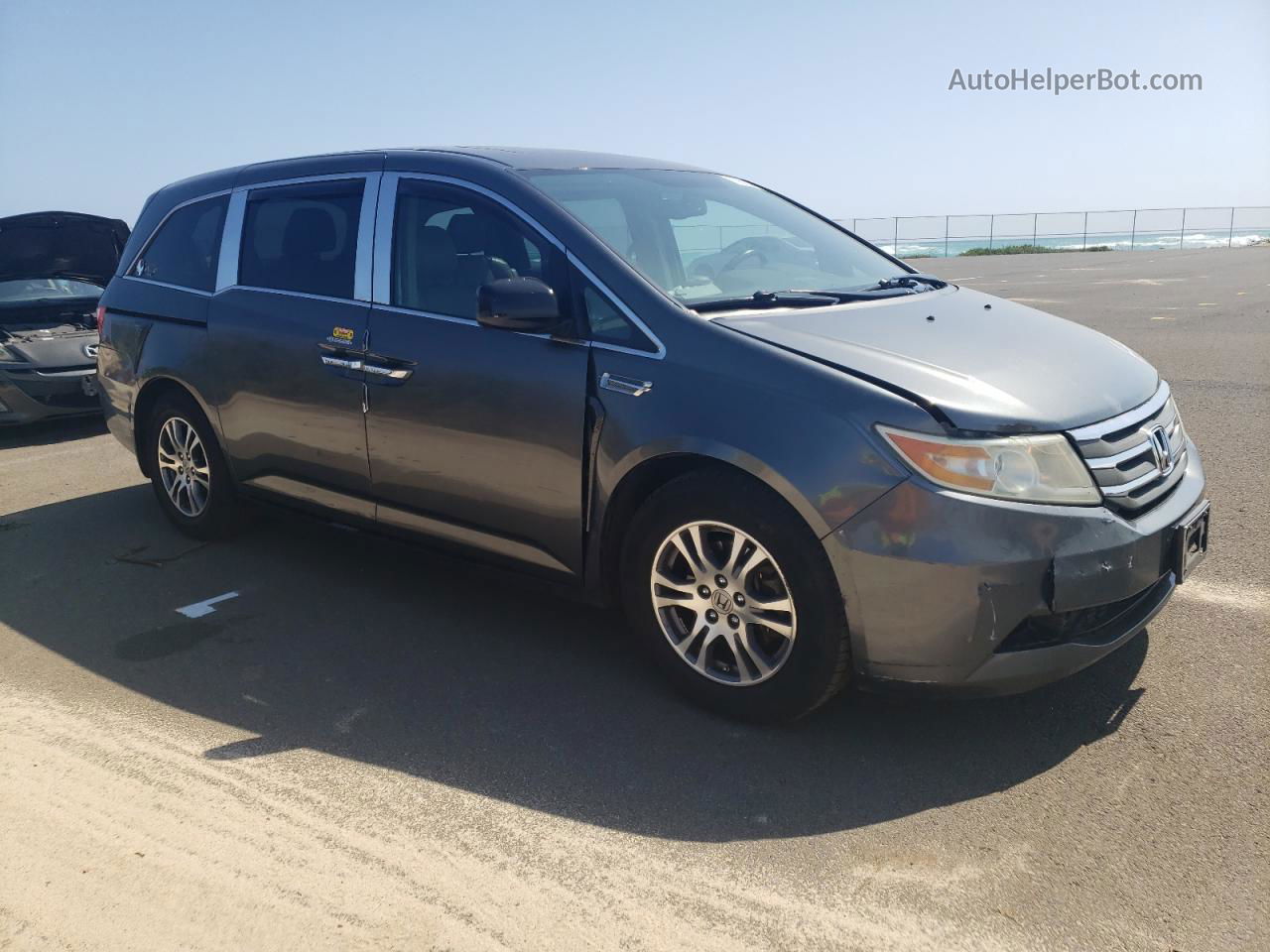 2013 Honda Odyssey Exl Charcoal vin: 5FNRL5H65DB050730