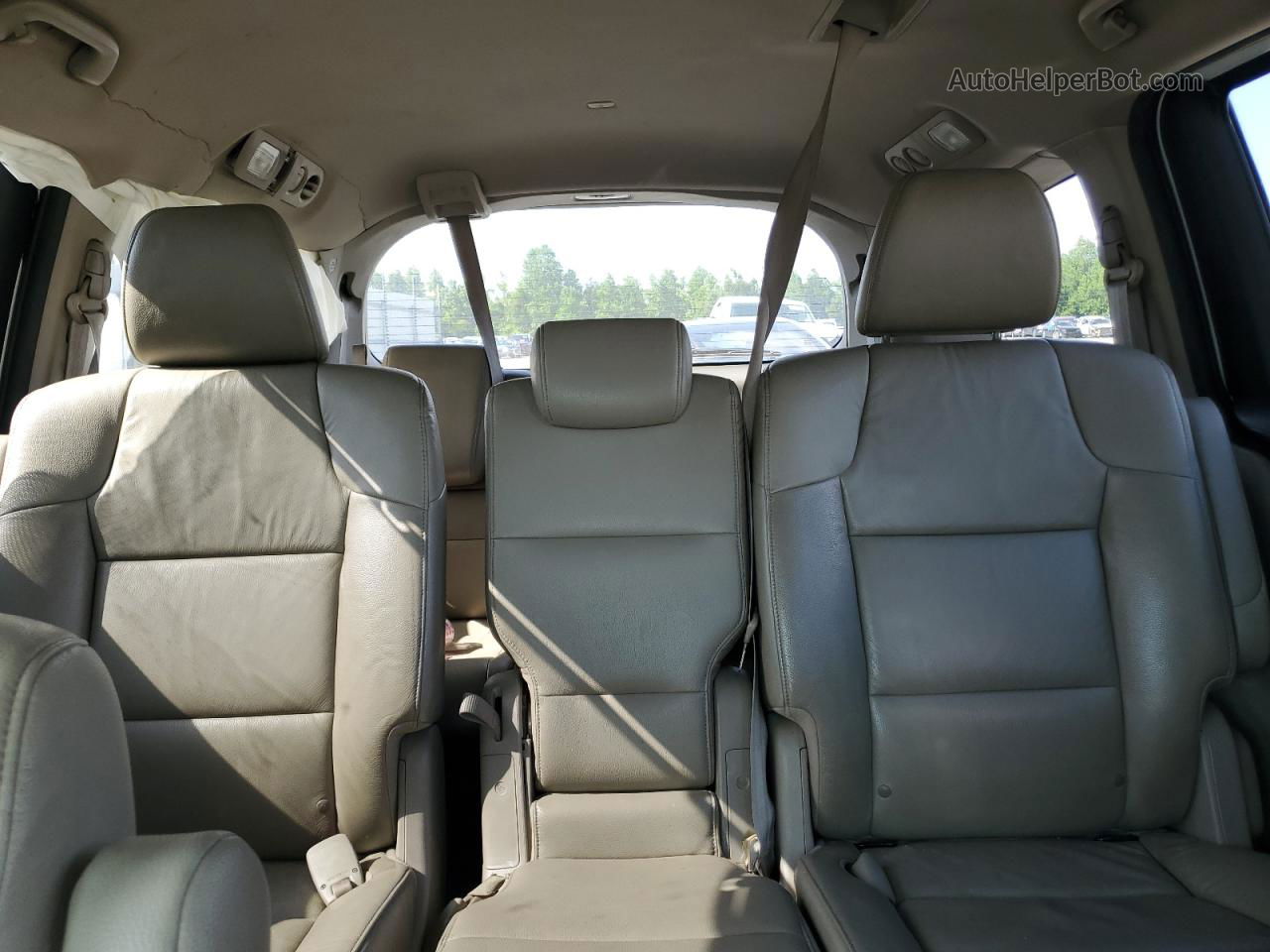 2013 Honda Odyssey Exl Белый vin: 5FNRL5H65DB058293