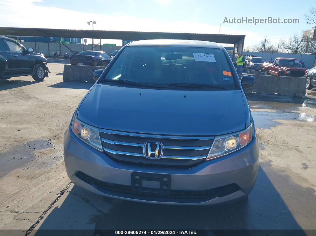 2013 Honda Odyssey Ex-l Blue vin: 5FNRL5H65DB076924