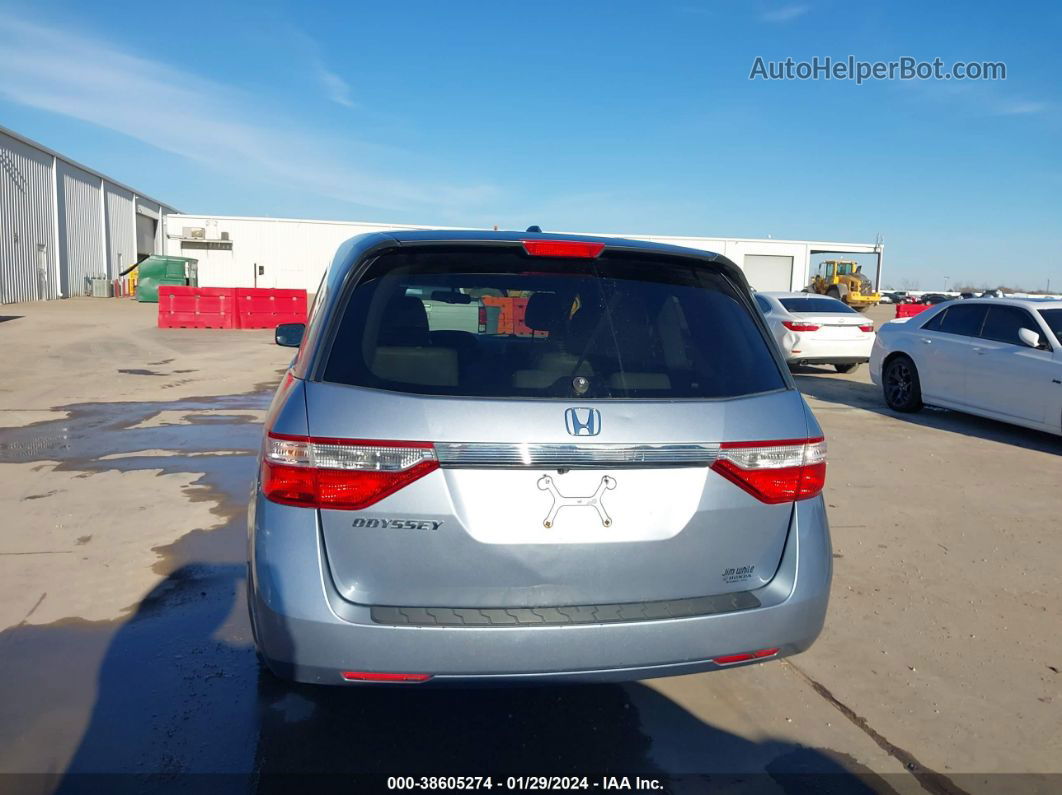 2013 Honda Odyssey Ex-l Синий vin: 5FNRL5H65DB076924