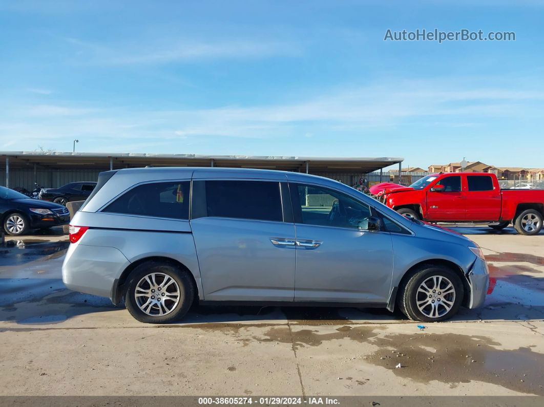 2013 Honda Odyssey Ex-l Blue vin: 5FNRL5H65DB076924