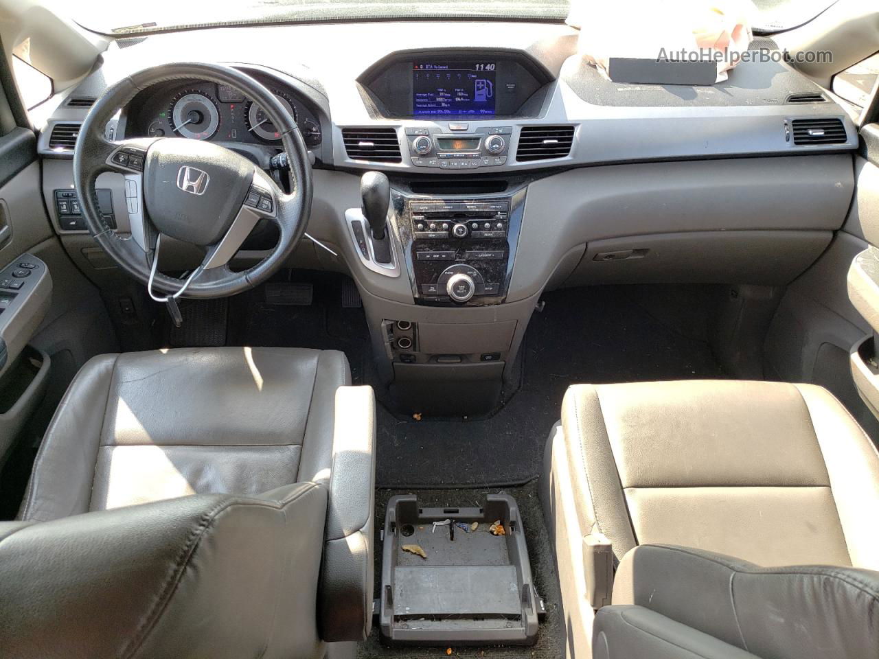 2013 Honda Odyssey Exl Серебряный vin: 5FNRL5H65DB078270