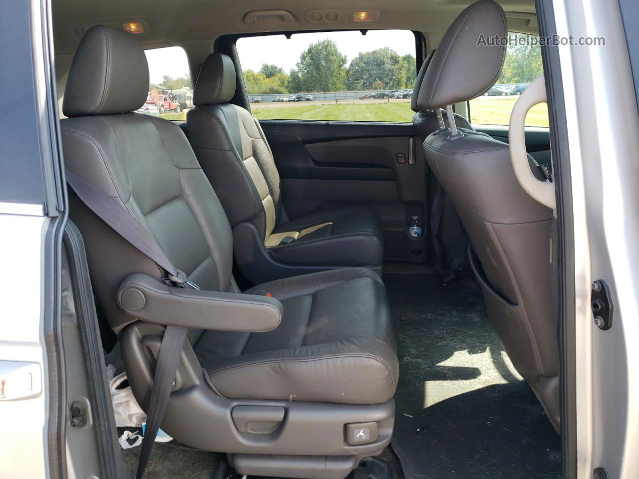 2013 Honda Odyssey Exl Серебряный vin: 5FNRL5H65DB078270