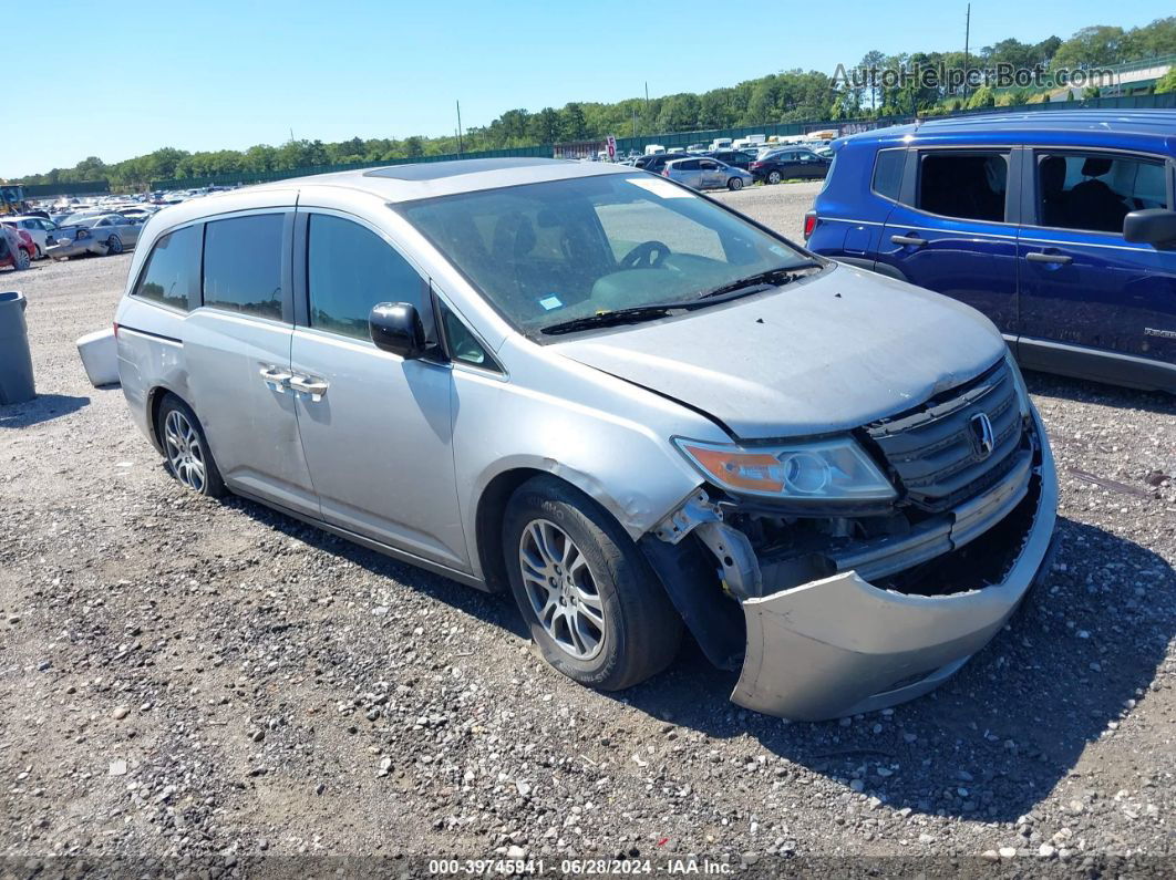 2013 Honda Odyssey Ex-l Серый vin: 5FNRL5H65DB085378