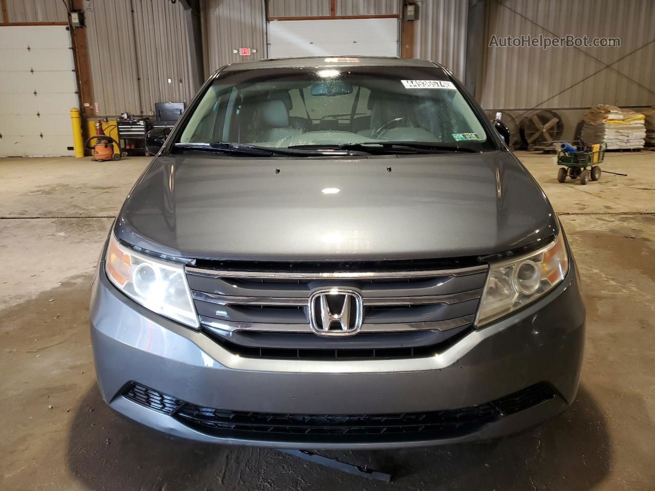 2013 Honda Odyssey Exl Gray vin: 5FNRL5H66DB004727