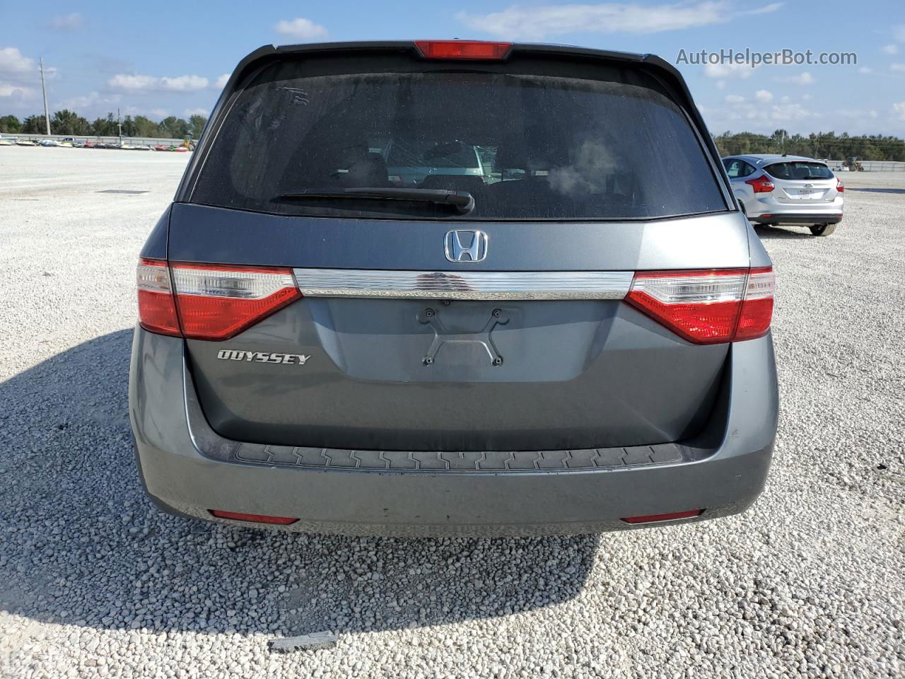 2013 Honda Odyssey Exl Серый vin: 5FNRL5H66DB020023