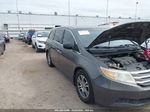 2013 Honda Odyssey Ex-l Gray vin: 5FNRL5H66DB033127