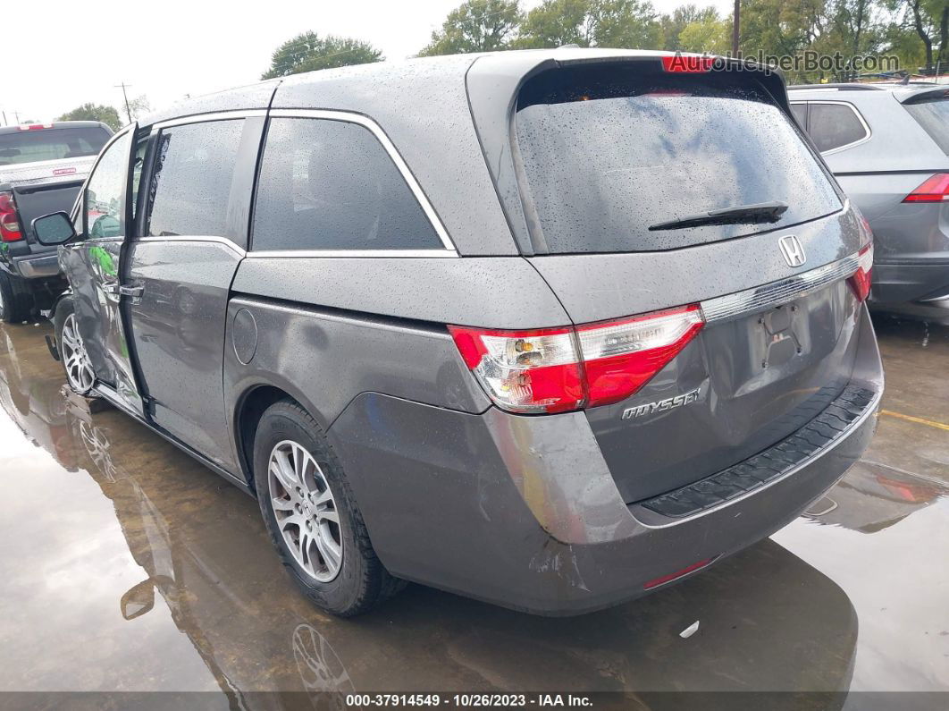 2013 Honda Odyssey Ex-l Pewter vin: 5FNRL5H66DB035637