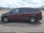 2013 Honda Odyssey Ex-l Maroon vin: 5FNRL5H66DB076849