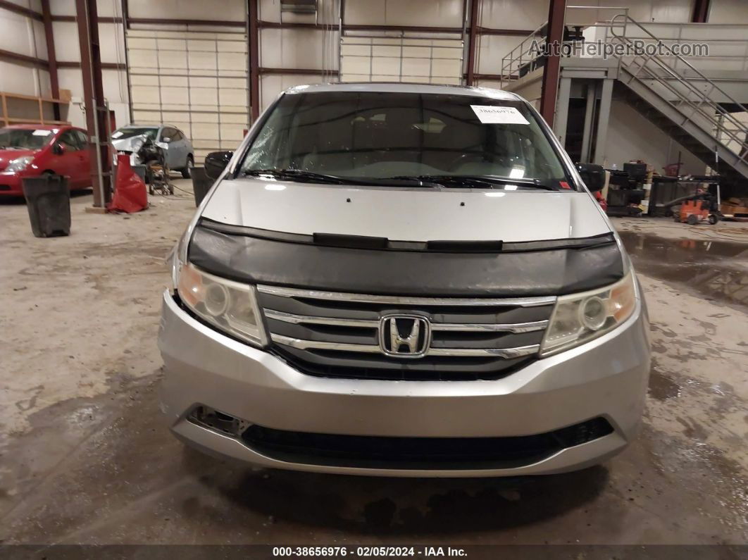 2013 Honda Odyssey Ex-l Silver vin: 5FNRL5H67DB013050