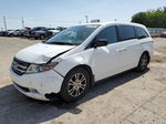 2013 Honda Odyssey Exl Белый vin: 5FNRL5H67DB017292