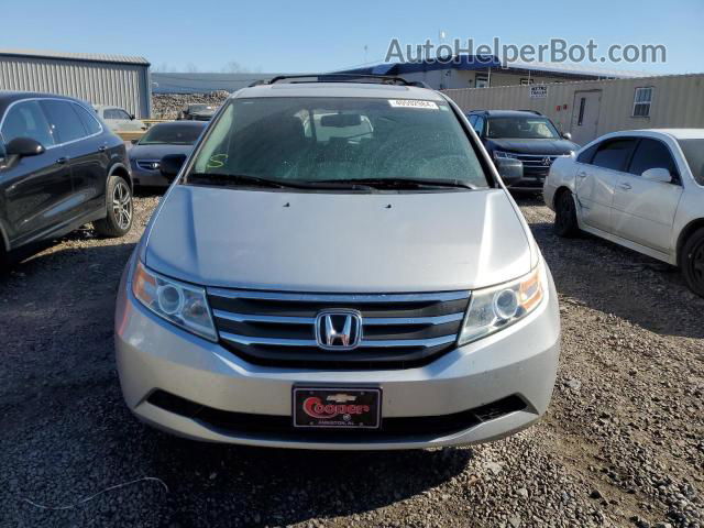 2013 Honda Odyssey Exl Silver vin: 5FNRL5H67DB018393