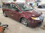 2013 Honda Odyssey Exl Burgundy vin: 5FNRL5H67DB033234