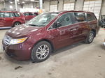 2013 Honda Odyssey Exl Burgundy vin: 5FNRL5H67DB033234