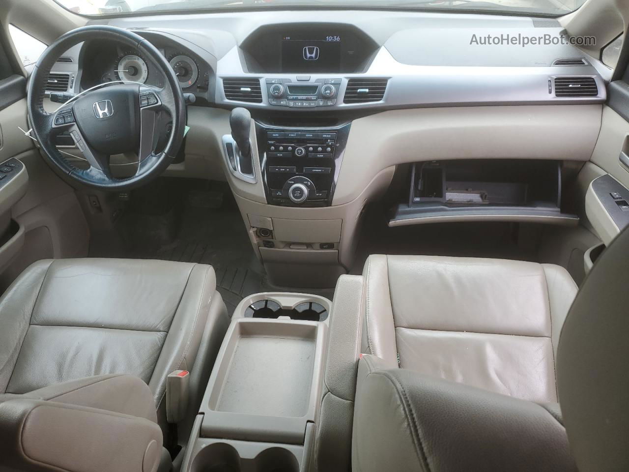 2013 Honda Odyssey Exl Фиолетовый vin: 5FNRL5H67DB040362