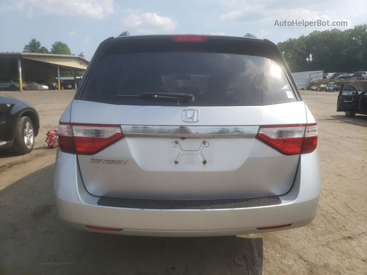 2013 Honda Odyssey Exl Серебряный vin: 5FNRL5H67DB041530