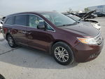 2013 Honda Odyssey Exl Бордовый vin: 5FNRL5H67DB050437