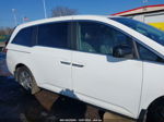 2013 Honda Odyssey Ex-l White vin: 5FNRL5H67DB055542