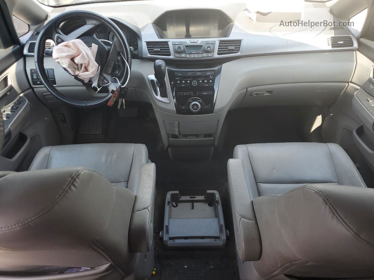 2013 Honda Odyssey Exl Серебряный vin: 5FNRL5H67DB078884