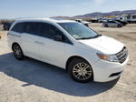 2013 Honda Odyssey Exl White vin: 5FNRL5H68DB043030