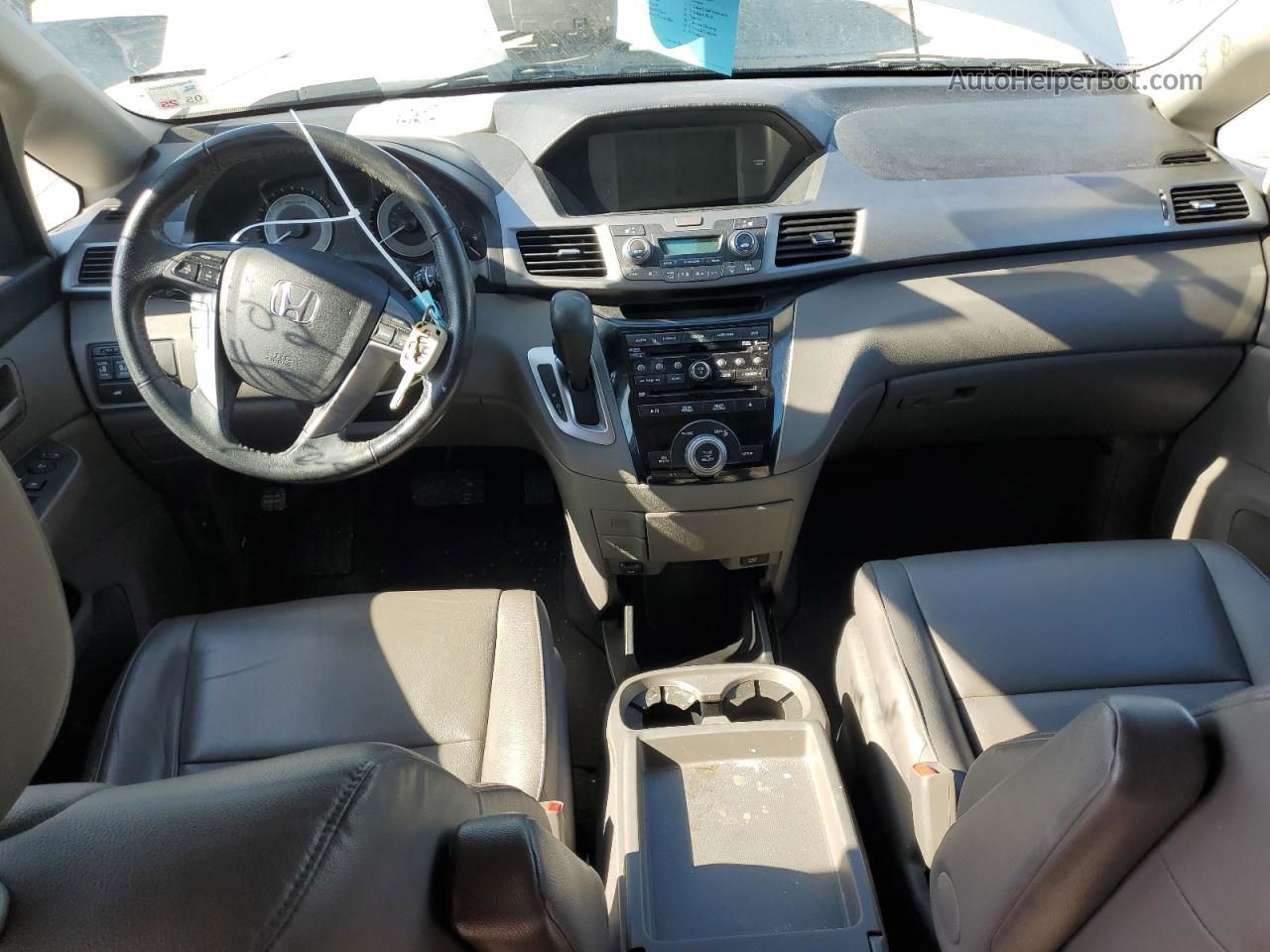 2013 Honda Odyssey Exl Silver vin: 5FNRL5H68DB086864