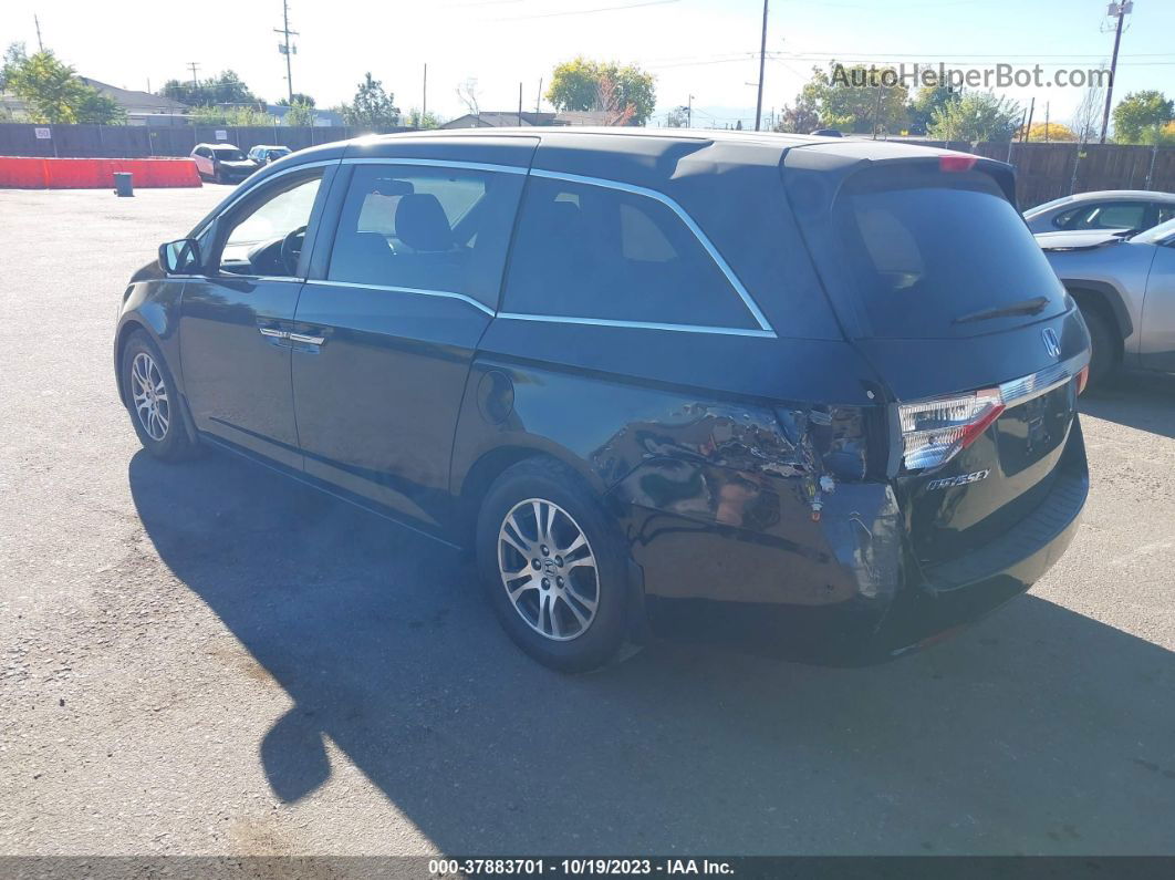 2013 Honda Odyssey Ex-l Черный vin: 5FNRL5H69DB001241