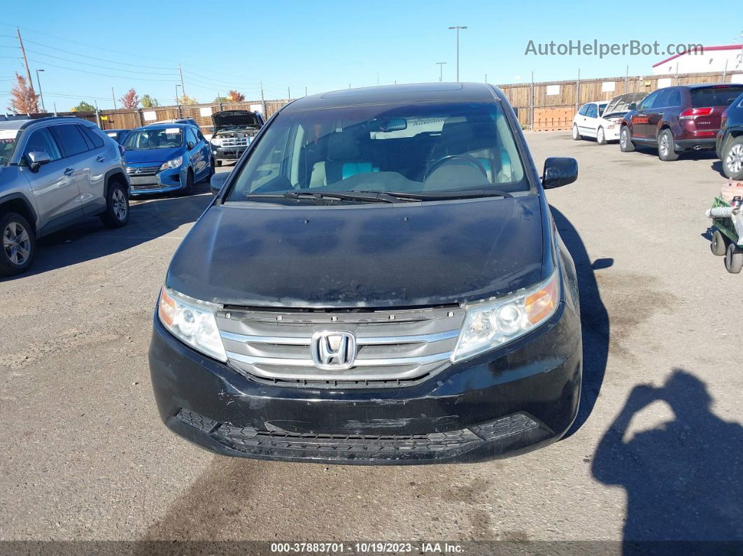 2013 Honda Odyssey Ex-l Черный vin: 5FNRL5H69DB001241