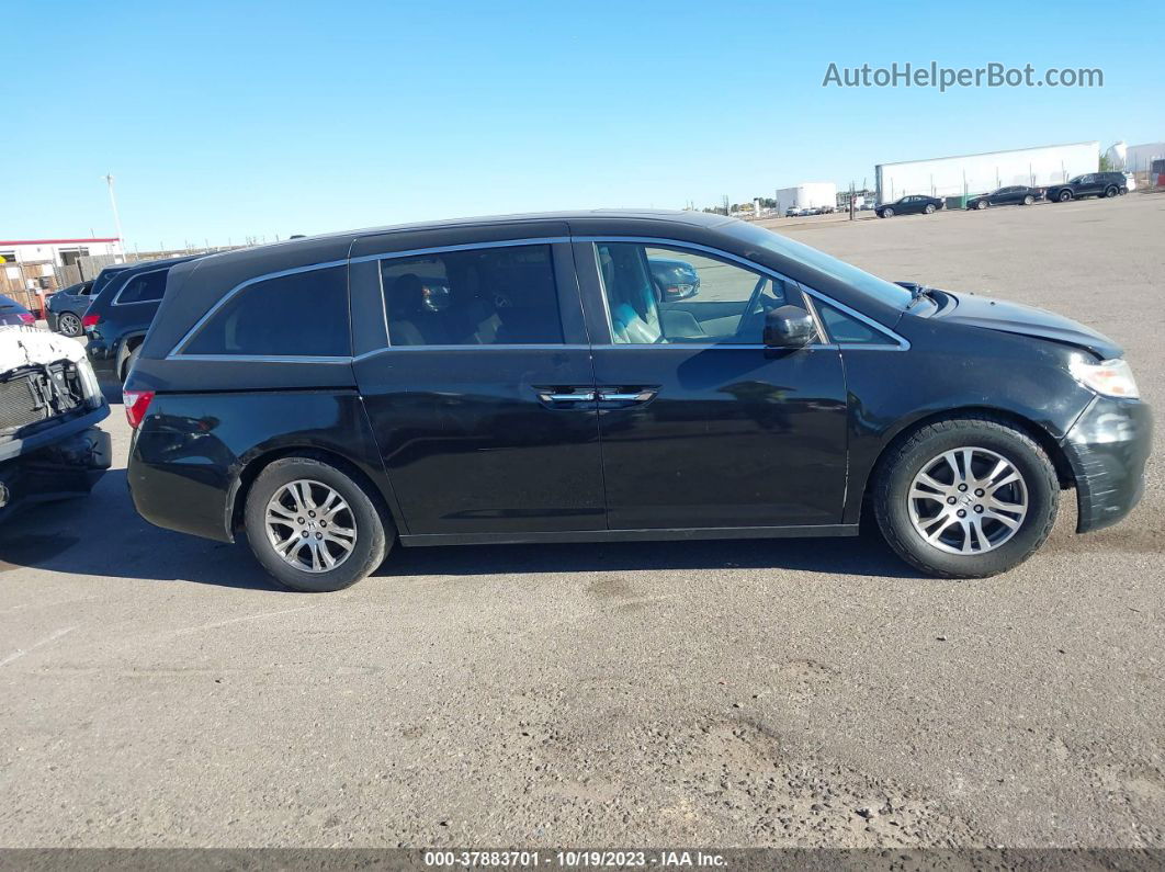 2013 Honda Odyssey Ex-l Черный vin: 5FNRL5H69DB001241