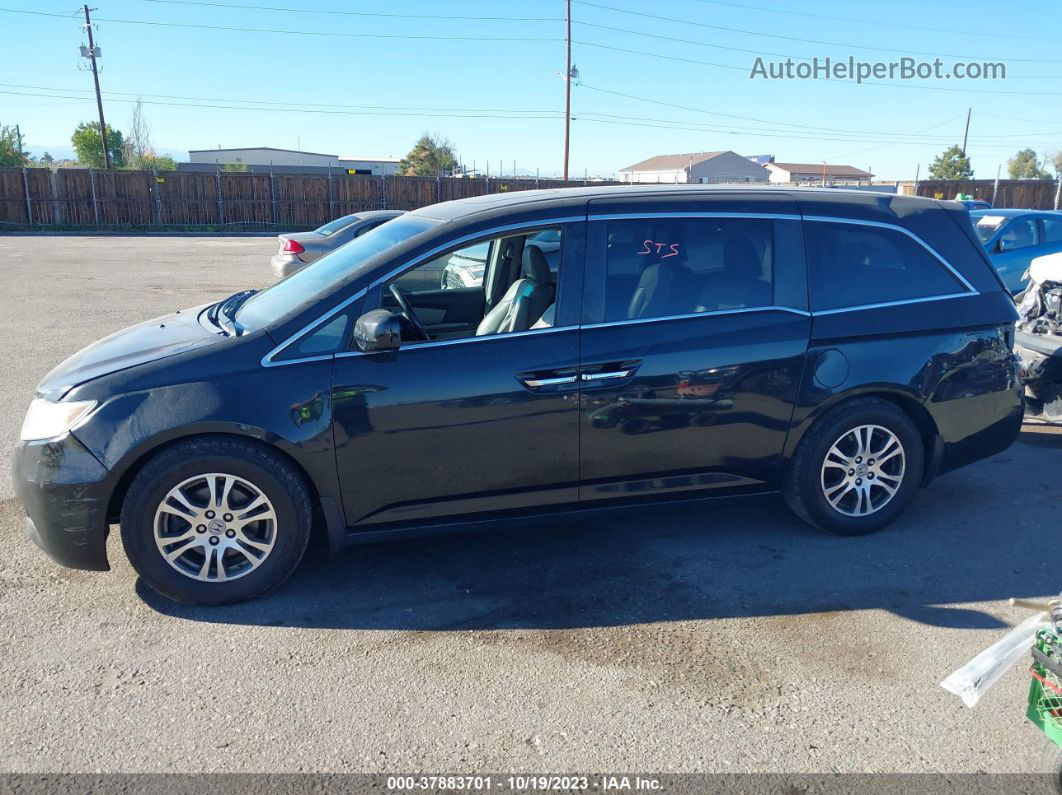 2013 Honda Odyssey Ex-l Черный vin: 5FNRL5H69DB001241