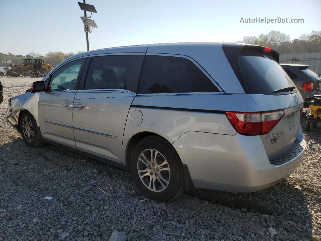 2013 Honda Odyssey Exl Silver vin: 5FNRL5H69DB018363