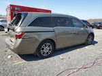 2013 Honda Odyssey Exl Желто-коричневый vin: 5FNRL5H69DB031811