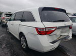 2013 Honda Odyssey Exl White vin: 5FNRL5H69DB059866