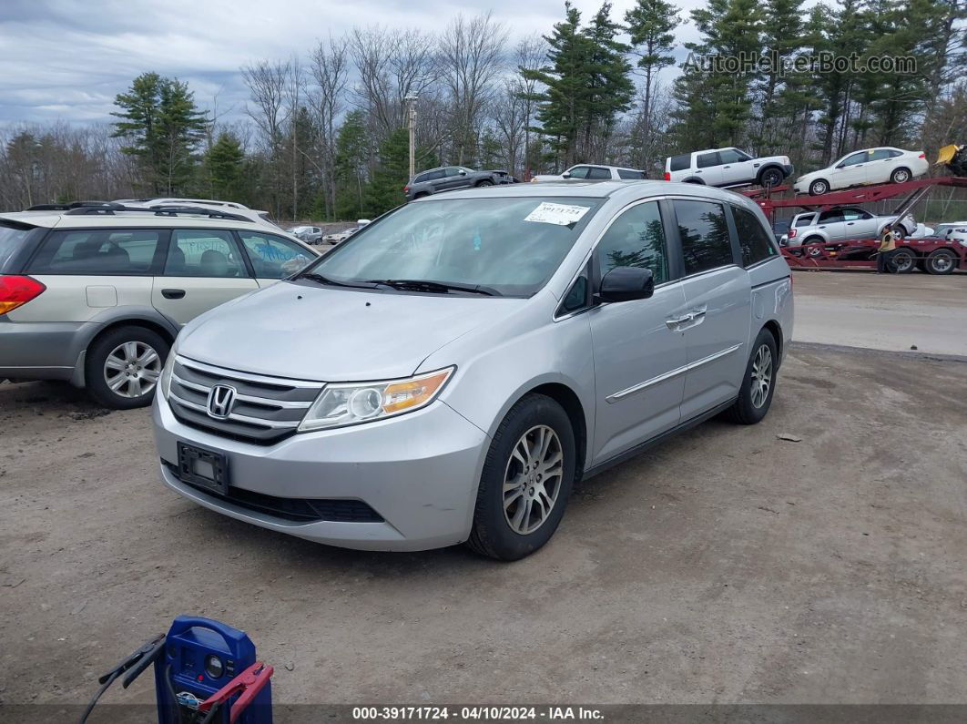 2013 Honda Odyssey Ex-l Серебряный vin: 5FNRL5H69DB065599