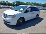 2013 Honda Odyssey Ex-l White vin: 5FNRL5H69DB067353